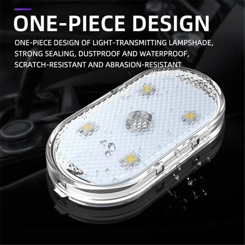 Wireless Led Lights for Car Interior, Car Led Lights Interior, USB