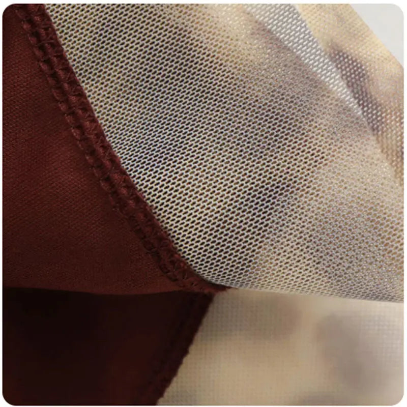 Women Leopard Tulle Midi Skirt 2024 Summer Fashion High Waist