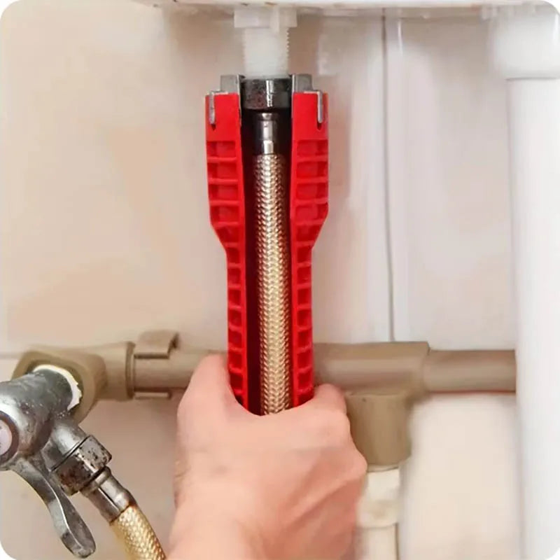 14 In 1 Wrench for Sink Faucet Sanitary Repair Tool with Double-Head