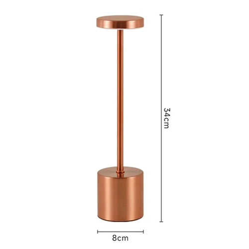 LED Table Lamp Touch Sensor Rechargeable Desktop Night Light Wireless