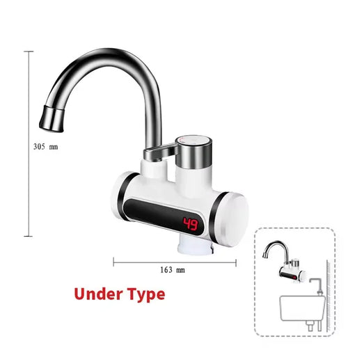 saengQ Electric Water Heater 220V Kitchen Faucet Tankless Instant