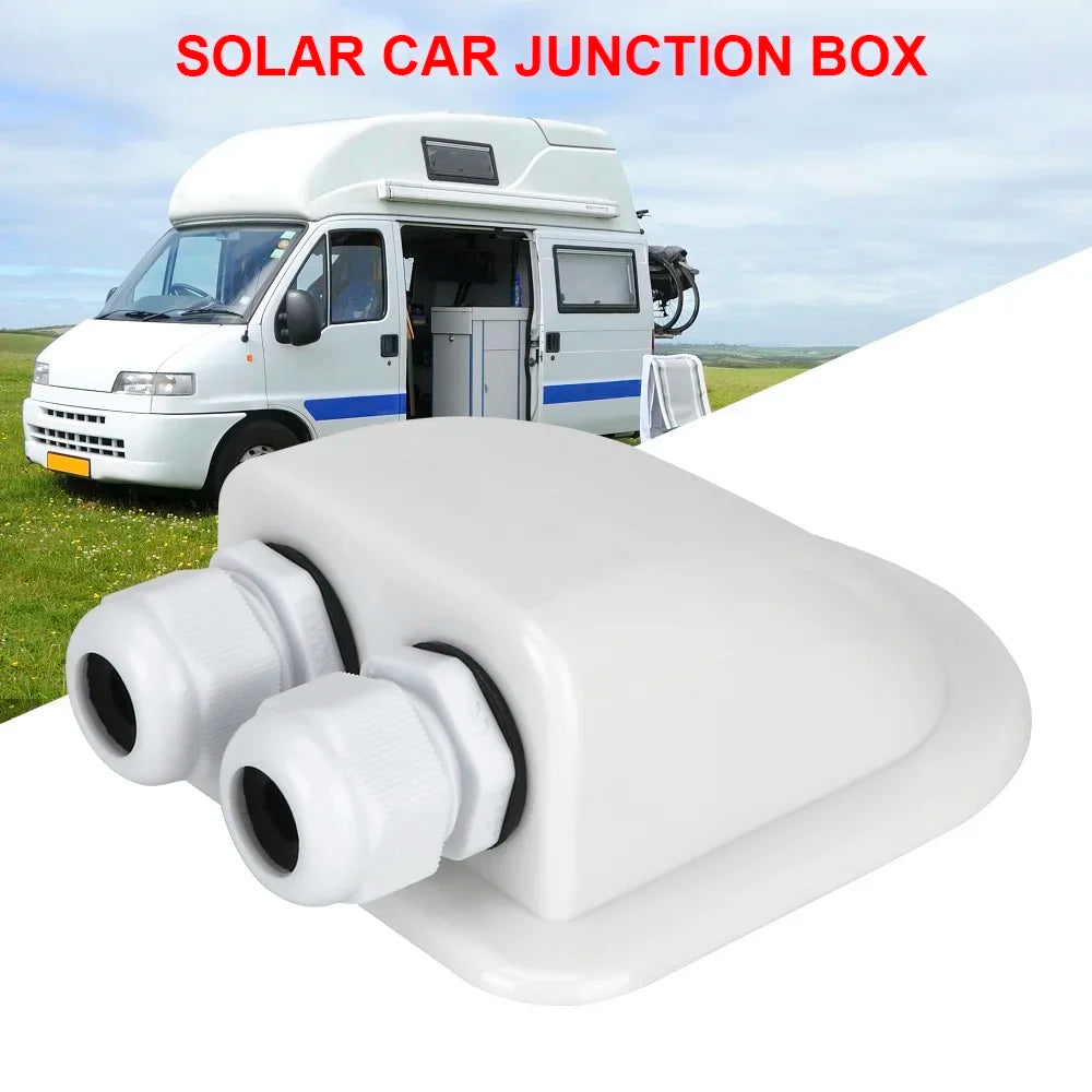 Caravan Solar Car Junction Box Cable Entry Gland Box Roof Wire Entry