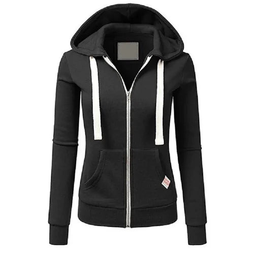 2024 Autumn/Winter New Women's Personalized Fashion Sports Hoodie Long
