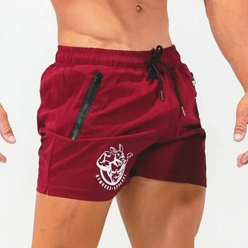 Sports Shorts Men Gym Workout Running Shorts Bodybuilding Joggers