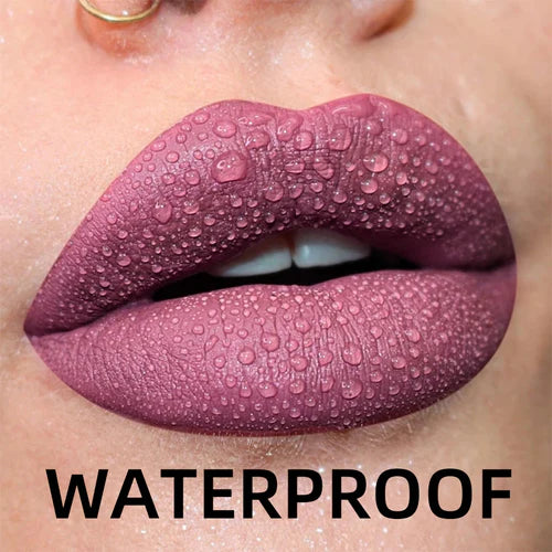 19 colors Matte Velvet Lip Gloss Waterproof Liquid Lipstick Nude Black