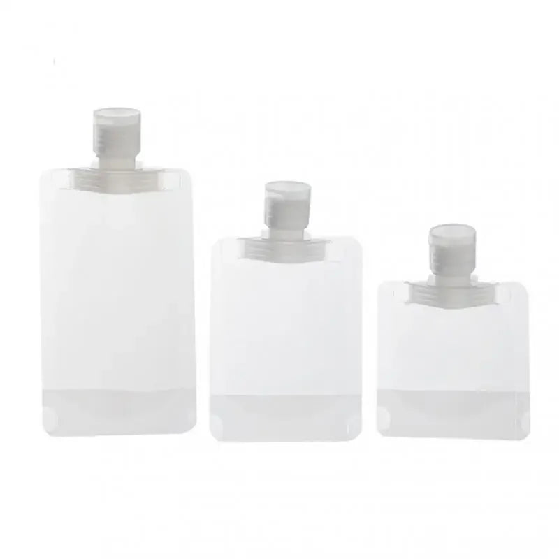 30/50/ML Lotion Dispenser Bag Travel Reusable Pouches Shampoo Liquid