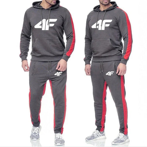Casual Hot Sales Men Two Piece Outdoors Men's Tracksuit Set and Single