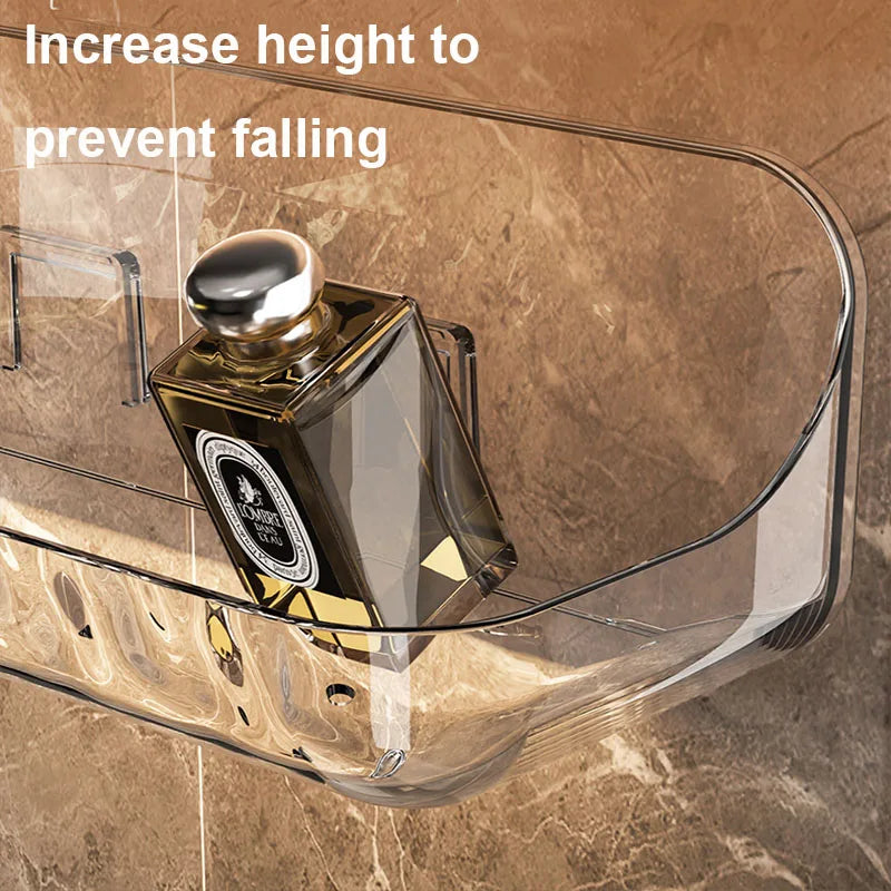 Acryli Bathroom Shelf No Drill Organizer Shower Storage Rack Washstand