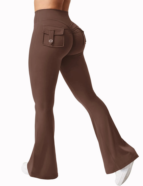 Newest Women Wide Leg High Stretch Yoga Leggings Naked Feeling