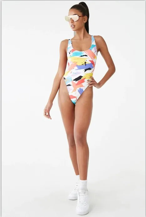 Swimsuit Women One Piece Suit 2023 Professional Sports Bathing Suit