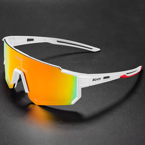 SCVCN New Outdoor Cycling Sunglasses Men Road Driving Bike Glasses