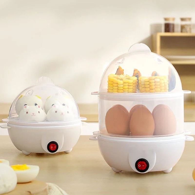 Multifunctional Egg Boiler Electric Egg Steamer Cooking Breakfast