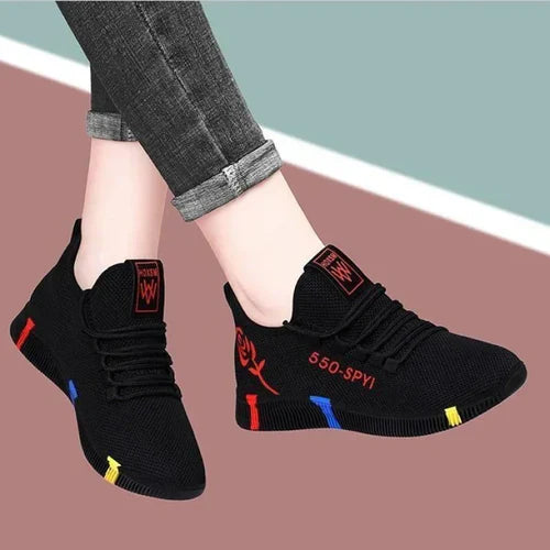 Tenis Feminino 2024 Women Vulcanized Shoes Air Mesh Light Soft
