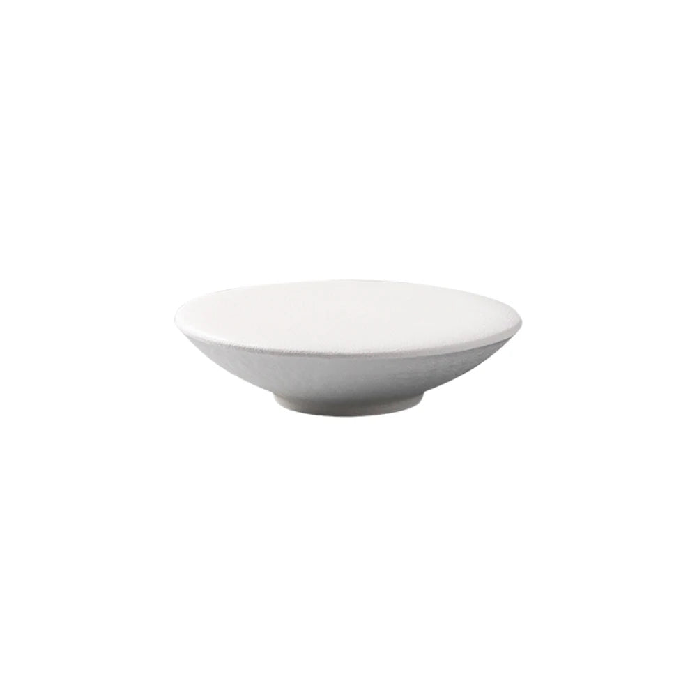 Creative Ceramic Plate 3D Shape Solid Color Simple Restaurant Homehold