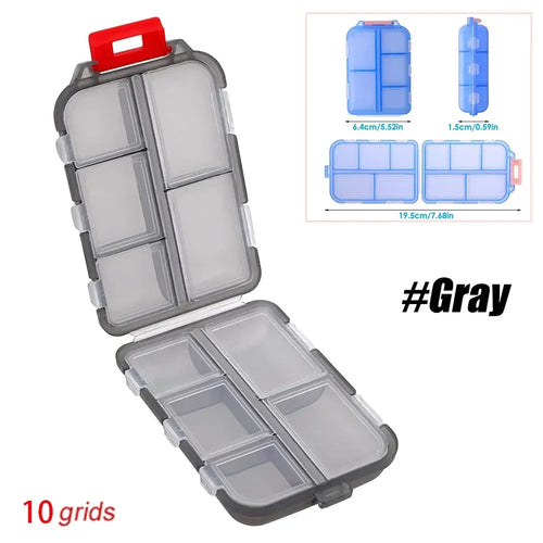Travel Pill Organizer Portable Pocket Pharmacy Pill Box - Small Pill