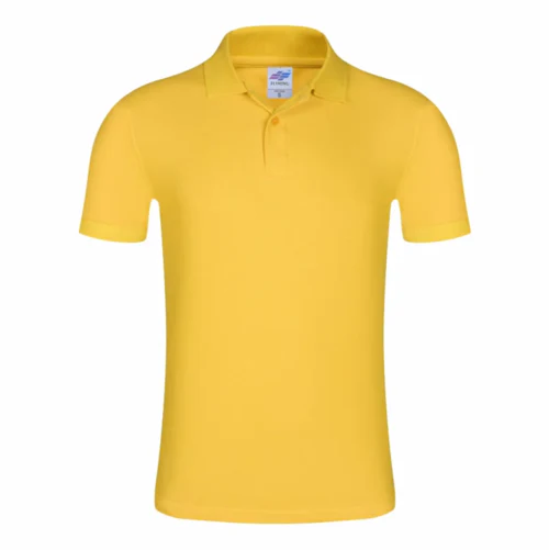 Men's Summer Solid Color Lapel Short-sleeved Casual Daily Outdoor Polo