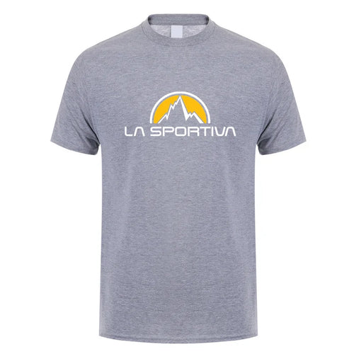 Summer Fashion La Sportiva Tshirts New Summer Short Sleeve Cotton