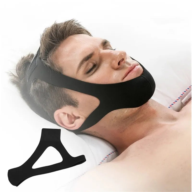 Anti Snoring Belt Triangular Chin Strap Mouth Guard Gifts for Women
