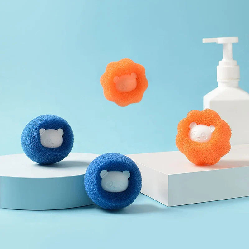 Pet Hair Remover Reusable Ball Wool Sticker Cat Hair Remover Pet Fur