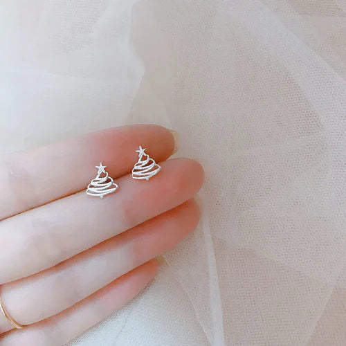 New Minimalism Earring 925 Silver Needle Allergic Protection Mini