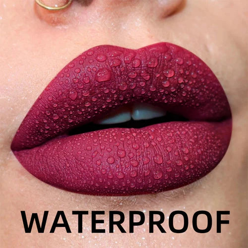 19 colors Matte Velvet Lip Gloss Waterproof Liquid Lipstick Nude Black