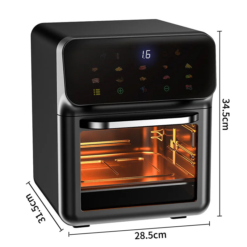 10L Large Capacity Electric Air Fryers Oil-free Automatic Household
