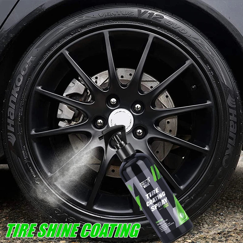 Car Tires Clean Shiny Quick Refurbisher Easy Application Automotive