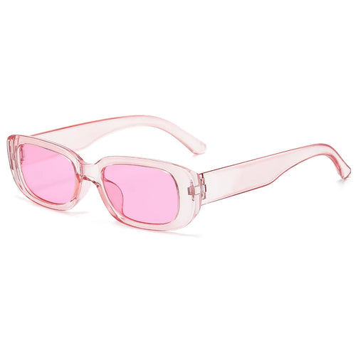 Rectangle Fashion Sunglasses For Women Men Retro Vintage UV400 Sun