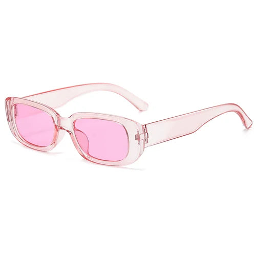 Rectangle Fashion Sunglasses For Women Men Retro Vintage UV400 Sun