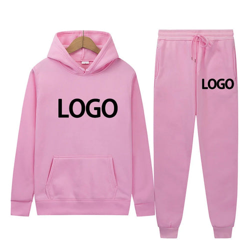 Customized Printed Men Women Tracksuit Hooded Sweatshirts and Jogger