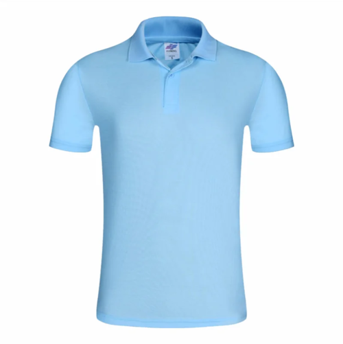 Men's Summer Solid Color Lapel Short-sleeved Casual Daily Outdoor Polo