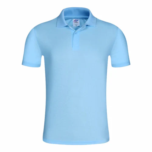 Men's Summer Solid Color Lapel Short-sleeved Casual Daily Outdoor Polo