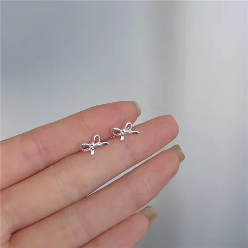 New Minimalism Earring 925 Silver Needle Allergic Protection Mini