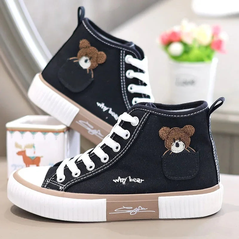 Cute Canvas Shoes Women Breathable Sneakers Brand Sport Shoes for