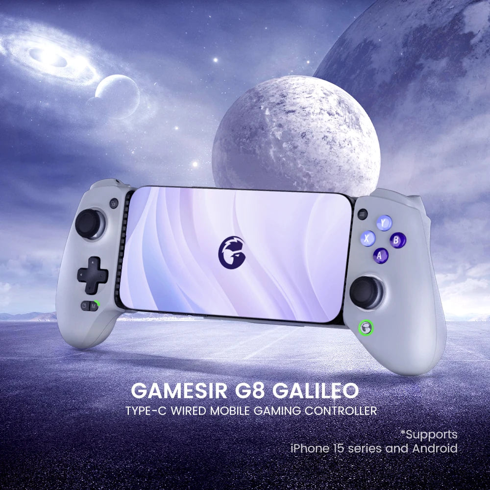 GameSir G8 Galileo Type C Gamepad Mobile Phone Controller with Hall