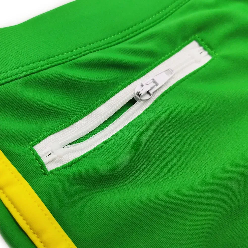 Sexy Swimsuit Beach Quick Drying Trunks Men Swimwear with Zipper