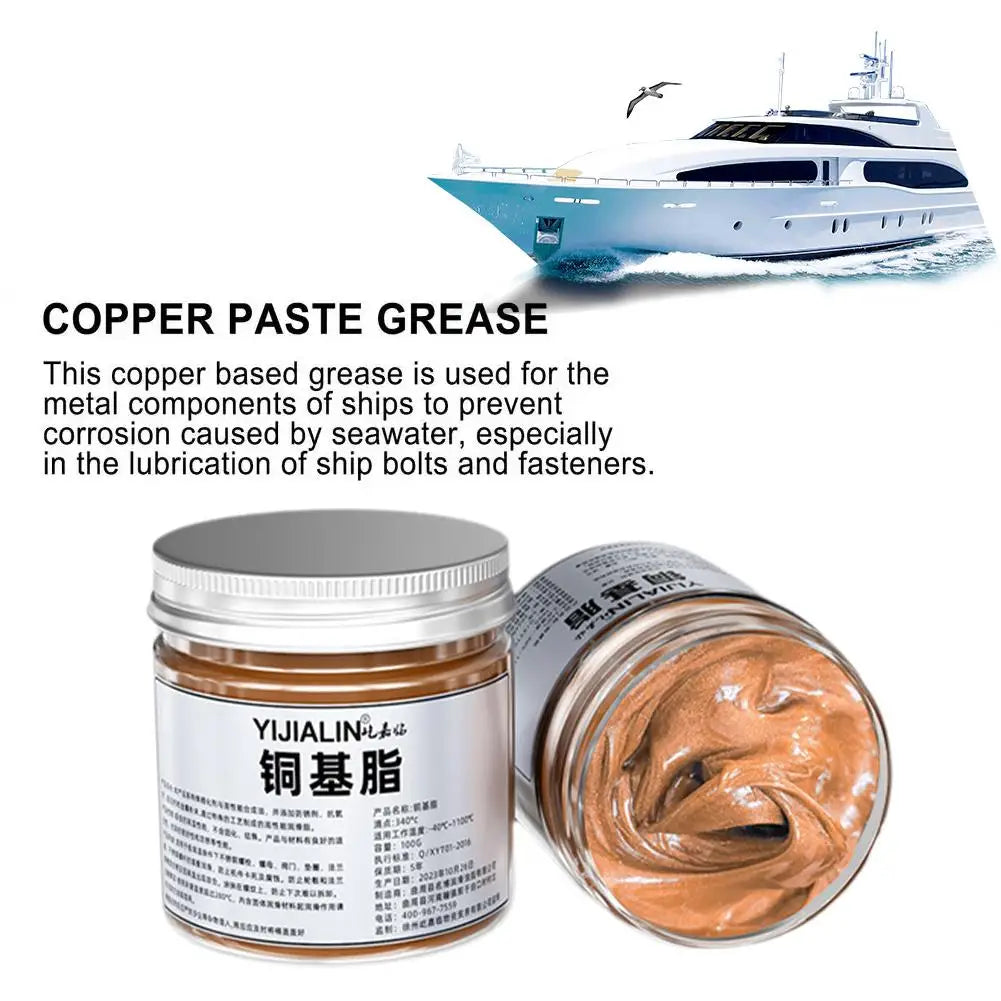 100g Copper Grease Anti Seize Copper Thread Grease Automotive