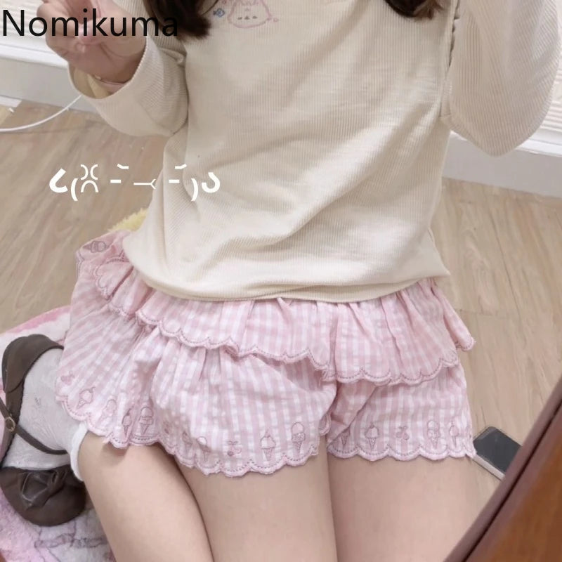 2025 Faldas Mujer De Moda Japanese Summer Skirt Women High Waist Jupe