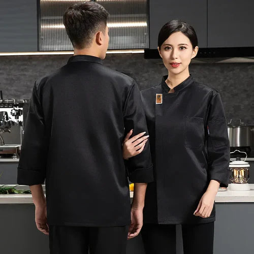 Fashion Creative Chef Clothing Baking Work Clothes Long Sleeve