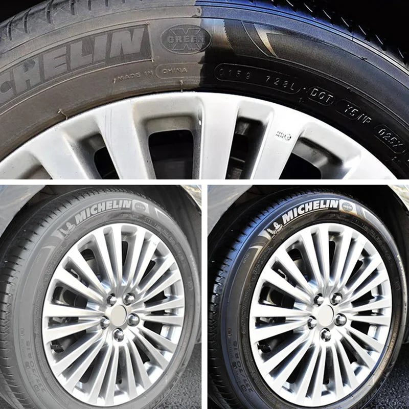 Car Tires Clean Shiny Quick Refurbisher Easy Application Automotive