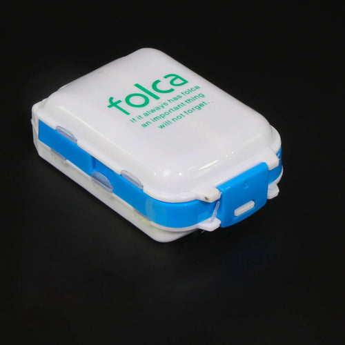 Folding Pill Case Medicine Drug Pills organizer storage Boxs Portable