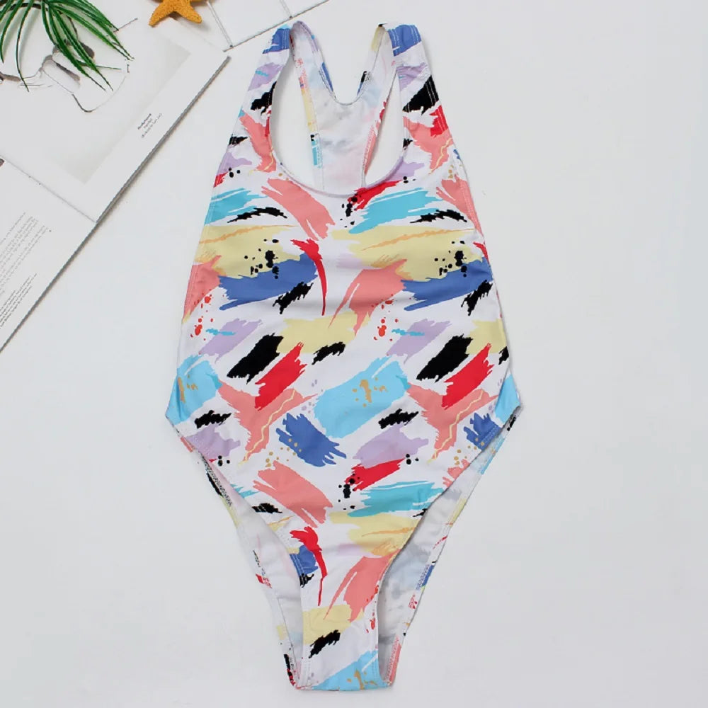 Swimsuit Women One Piece Suit 2023 Professional Sports Bathing Suit