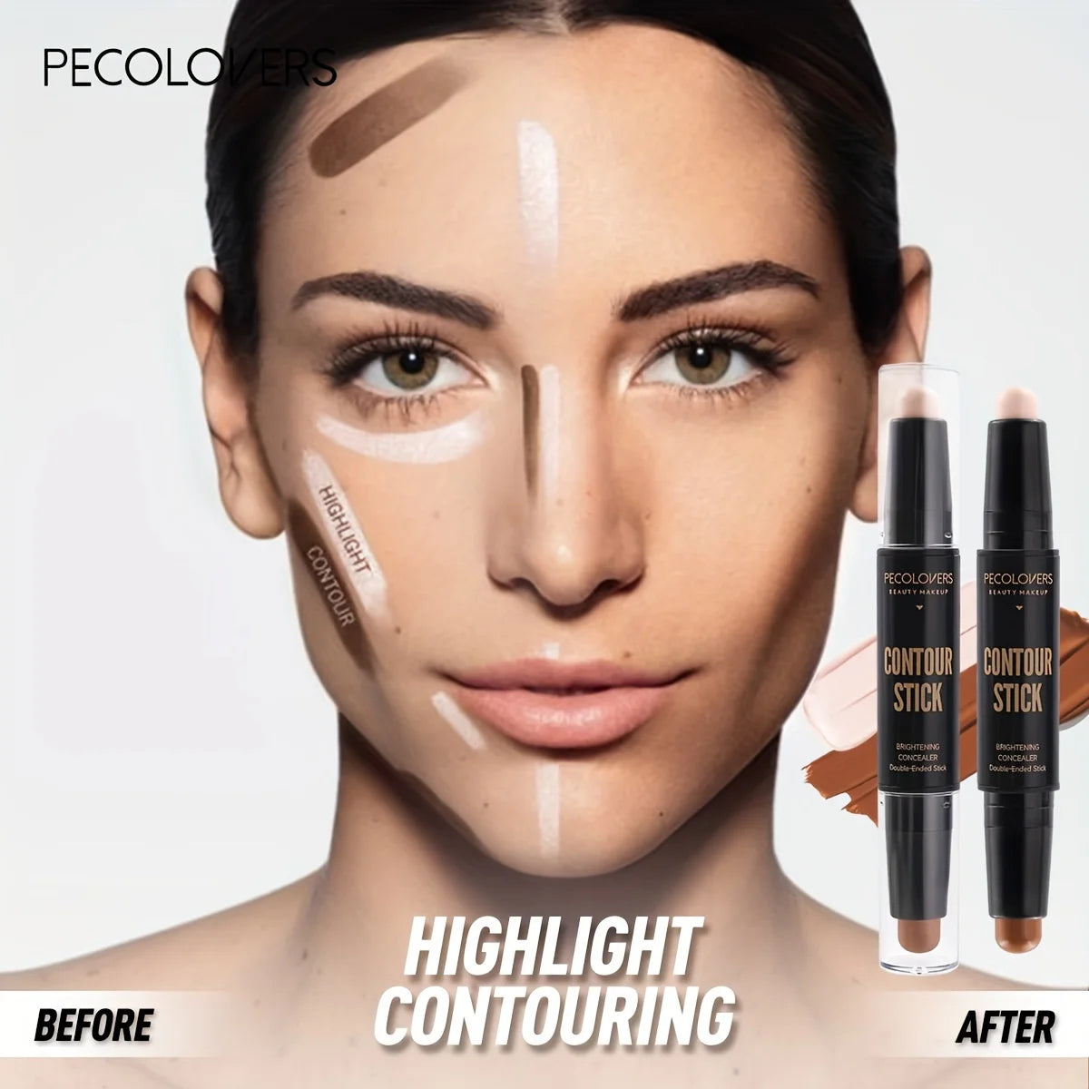 Face Concealer Contouring For Face Bronzer Beauty Contour Makeup Base
