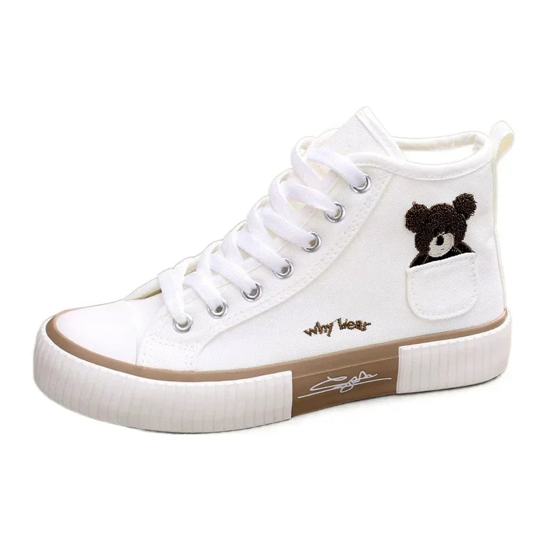 Cute Canvas Shoes Women Breathable Sneakers Brand Sport Shoes for