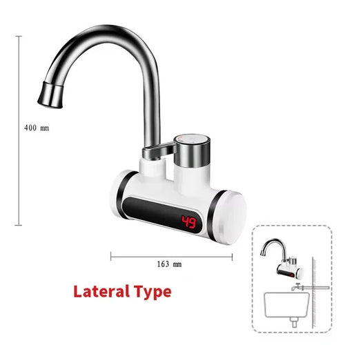 saengQ Electric Water Heater 220V Kitchen Faucet Tankless Instant