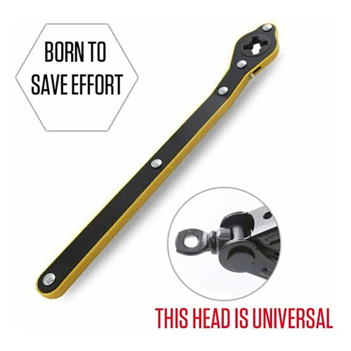 1pcs Automotive Energy-saving Wrench Carbon Steel Raise The Hand Crank