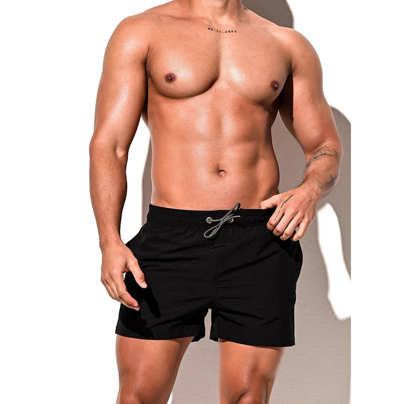 Men Swimming Shorts Summer Trunks Swimwear Quick Dry Board Short Pant