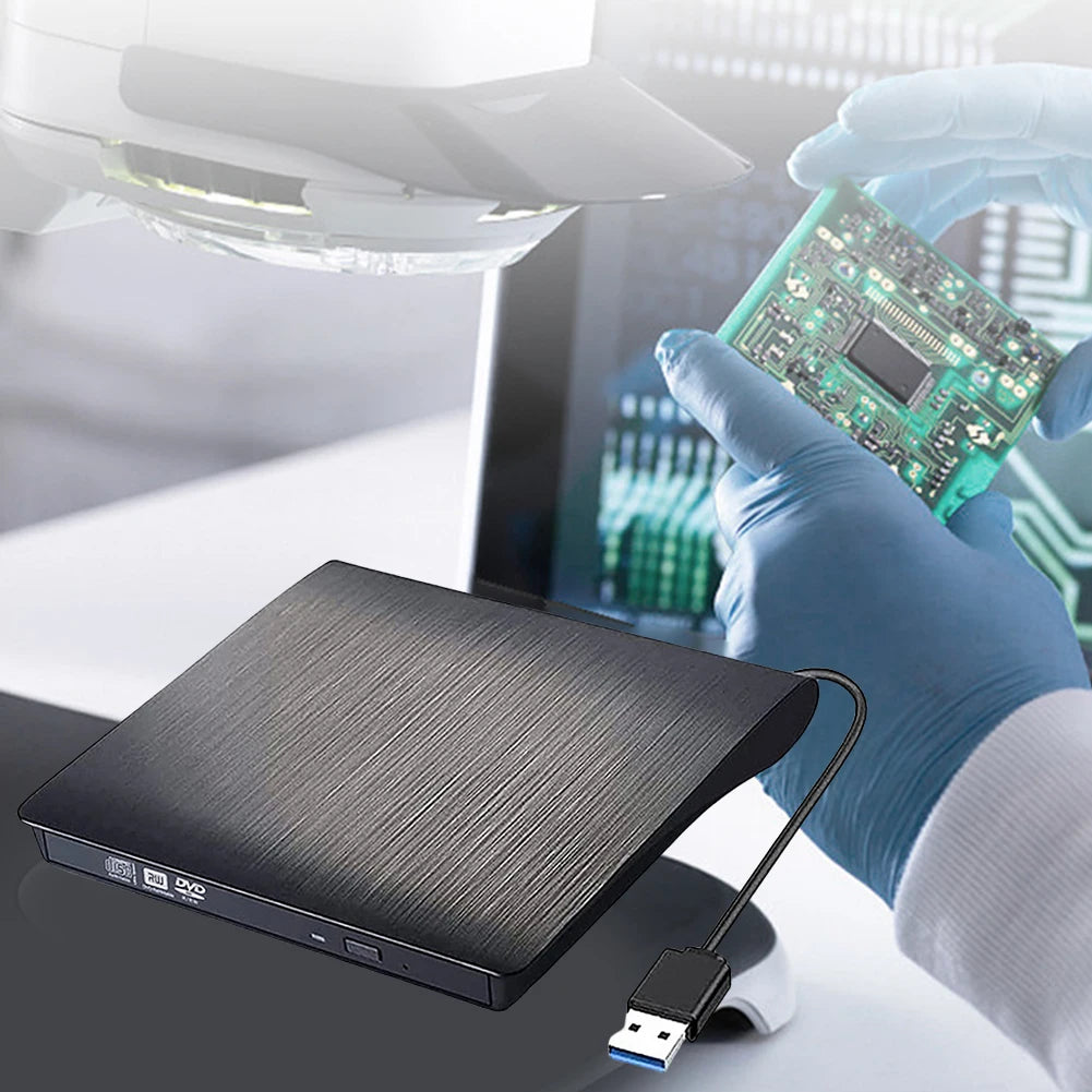 USB 3.0/USB 3.0 + Type-C Slim DVD External Enclosure 9.5mm/12.7mm SATA