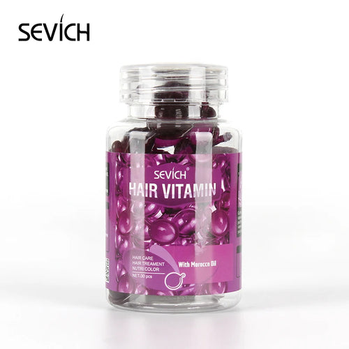 30Pcs Anti Hair Loss Hair Vitamin Capsule Oil Keratin Complex Oil