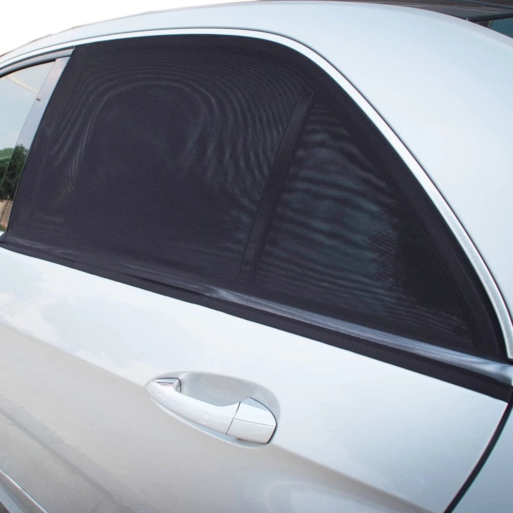 1Pair Car Window Sunshade Mesh Auto Rear Side Window Car Styling